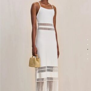 Cult Gaia Kiki Dress White Small